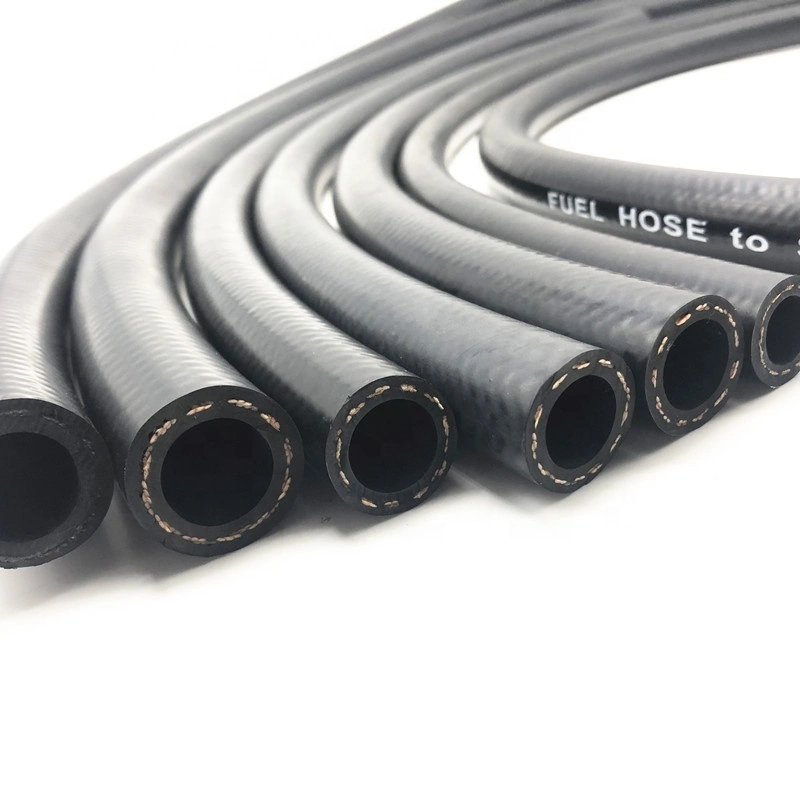 Paishun - NBR Flexible Middle Pressure 300 psi Rubber Diesel Fuel Line Hose 8mm Gasoline Fuel Oil Hose 1