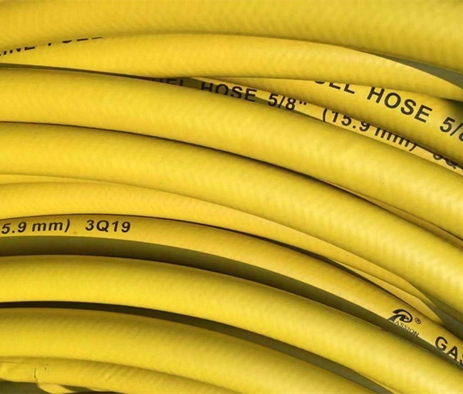 Paishun - 3/4 Inch Flexible Petroleum Dispensing Gasoline Oil Refueling Hose Gasoline Fuel Oil Hose 1