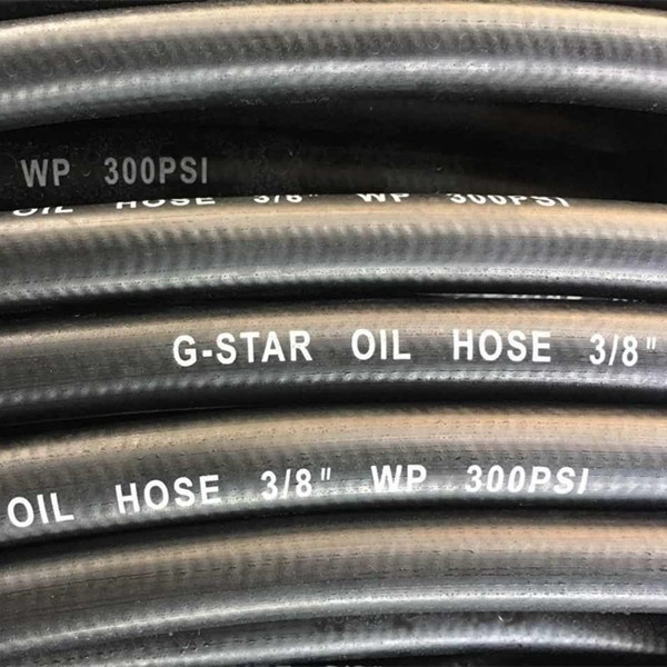 Paishun - 10mm Black Smooth NBR Fuel Diesel Flexible Hose 20 Bar 300 PSI Gasoline Fuel Oil Hose 1