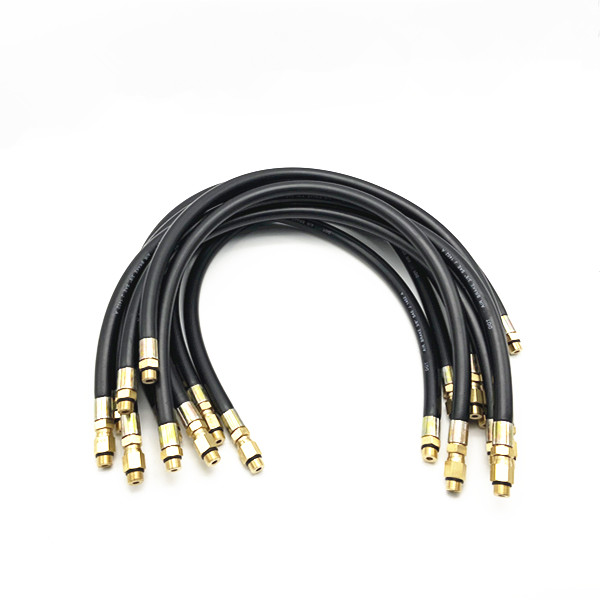 Paishun - SAE J1402 Automotive Rubber Air Brake Hose 3/8 Inch and 1/2 Inch Air Fluid Hose Assembly 9