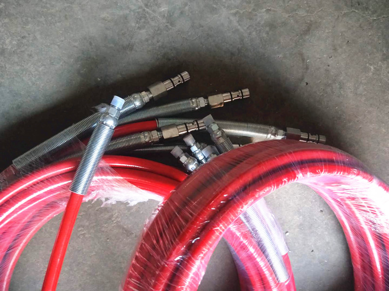 Paishun - Electrically Conductive Compressed Gas CNG Transfer Hose Pipe 350 bar Plastic Hose 8