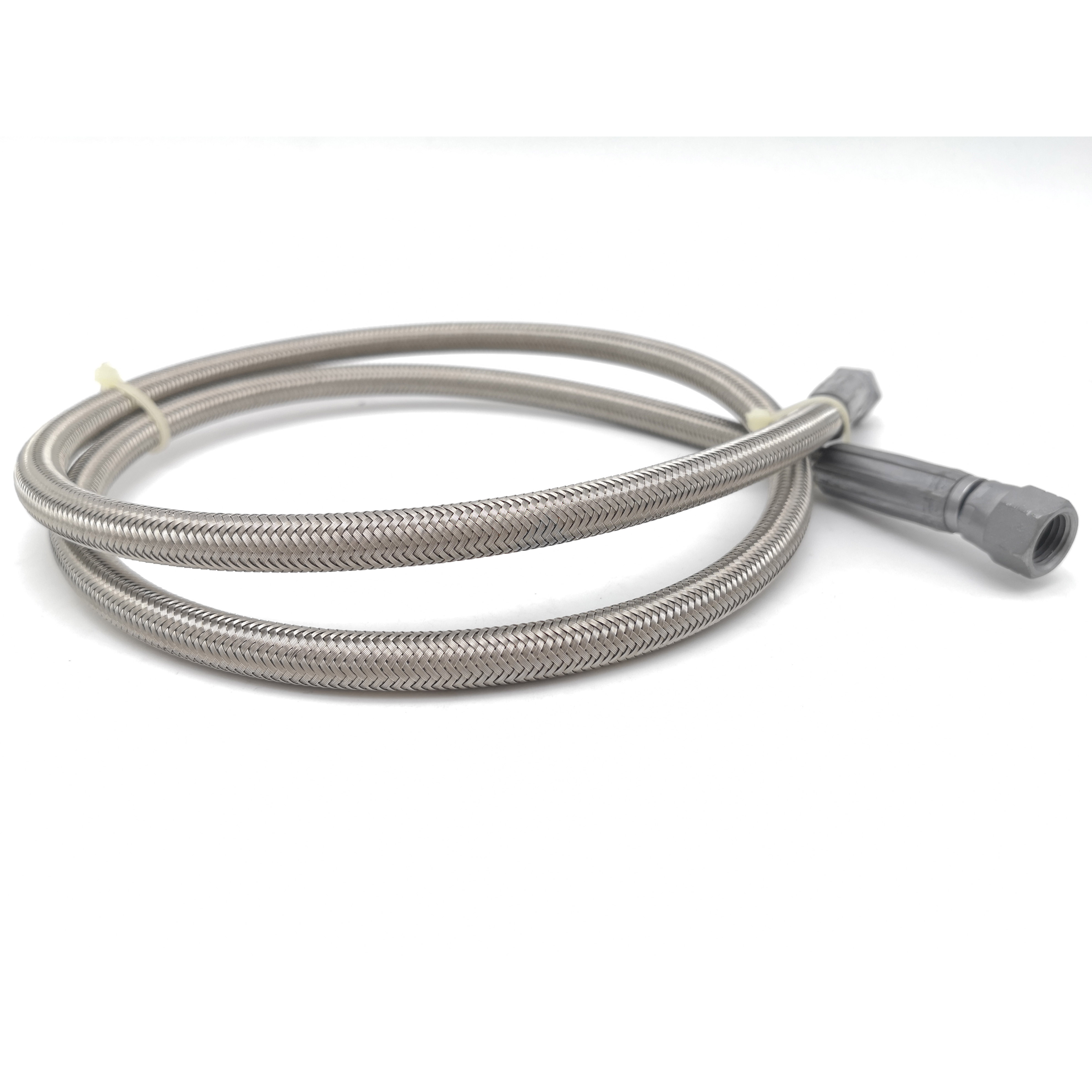 Paishun - High Temperature Clear Tube PTFE Stainless Steel Braided Hose SS PTFE Smooth Hose 13