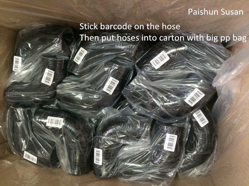High Temp Resistant Flexible EPDM Rubber Formed Hose