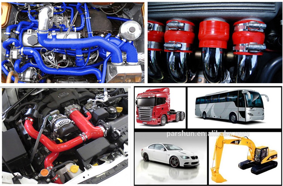 High Temperature Resistance Straight/Shift Silicon Rubber Radiator Hose Reducer