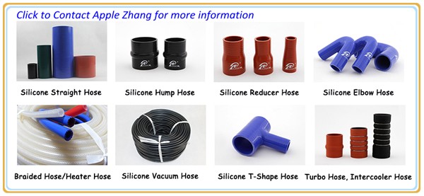 Paishun - Silicone Factory Wire Helix Silicone Rubber 2 Inch Flexible Hose Straight Silicone Hose 9