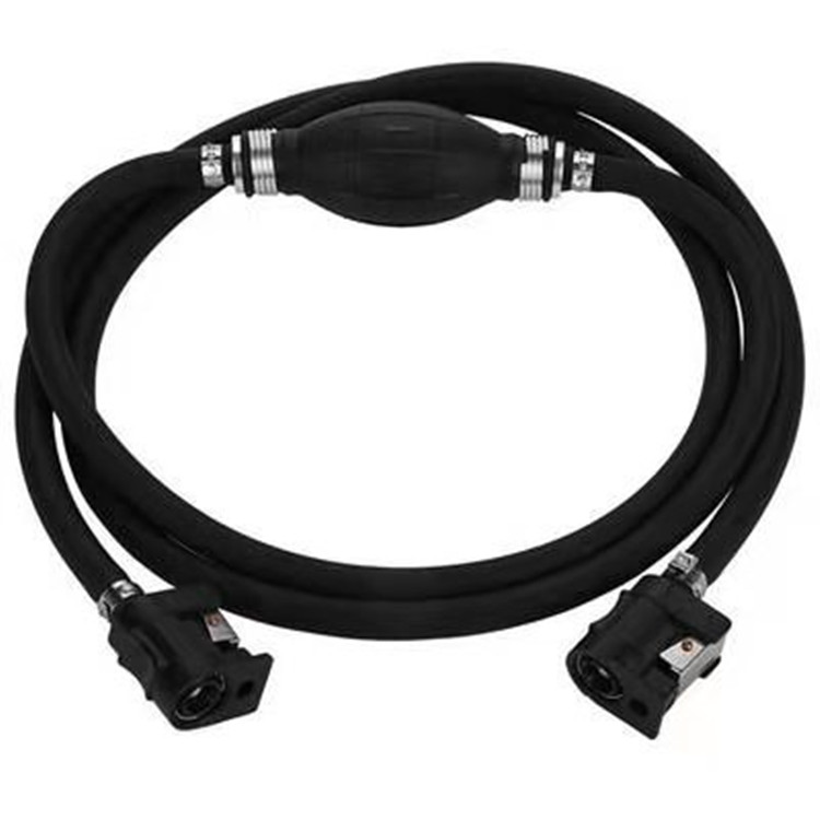 Paishun - Fuel Line Hose Assembly With Manual Bulb For Outboard Boat Motor Engine Gasoline Fuel Oil Hose 9