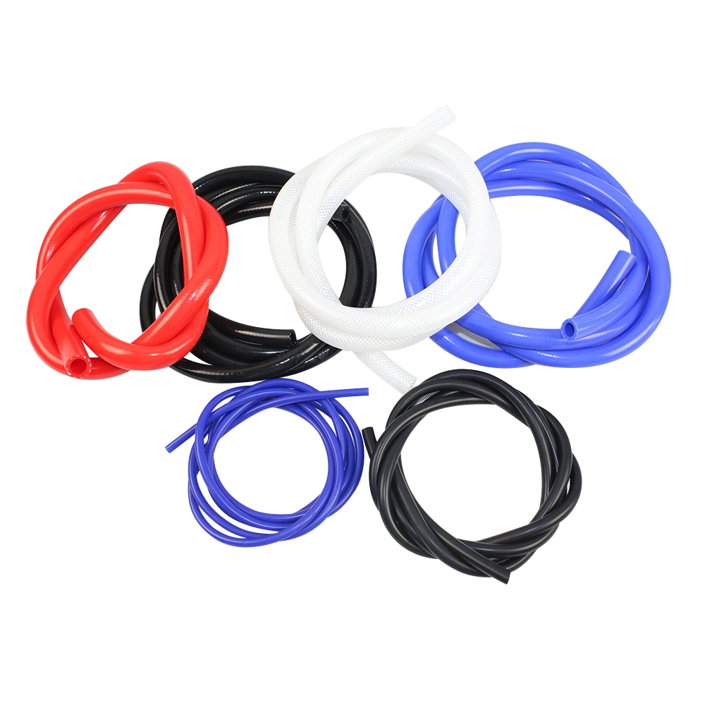 Paishun - High Grade Transparent Braided Silicone Flexible Coffee Milk Tube hose Silicone Heater Hose / Braided Silicone Hose 1