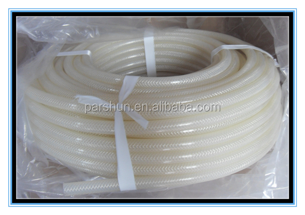 Paishun - Transparent High Pressure Braided Silicon Hose Silicone Heater Hose / Braided Silicone Hose 8