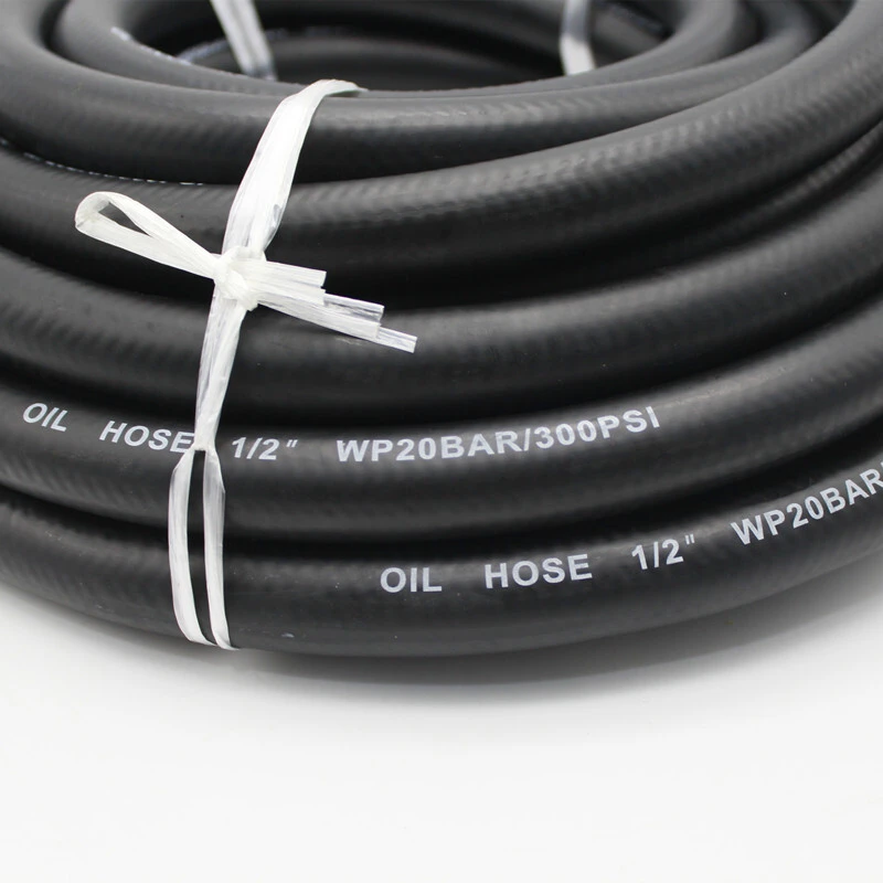 Paishun - Middle Pressure Diesel Delivery Hose Fuel Lines Oil Rubber Hose 20 Bar Gasoline Fuel Oil Hose 1