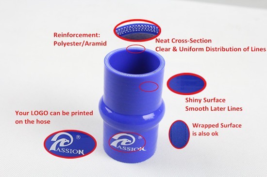 Paishun - Customized Size High Temperature Resistance 135 Degree Elbow Silicone Radiator Hose Silicone Rubber hose 8