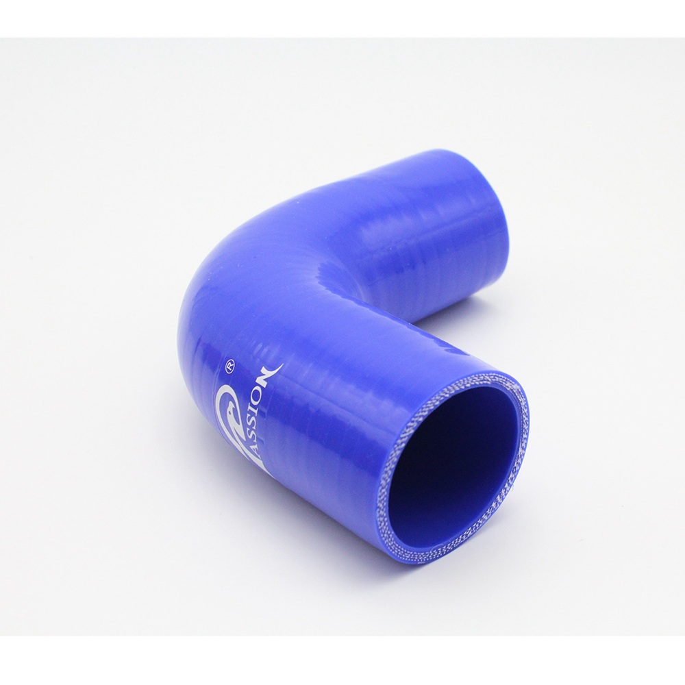 Air Intake High Temp 4 Ply Polyester/Aramid Silicone 90 Degree Bend Pipe