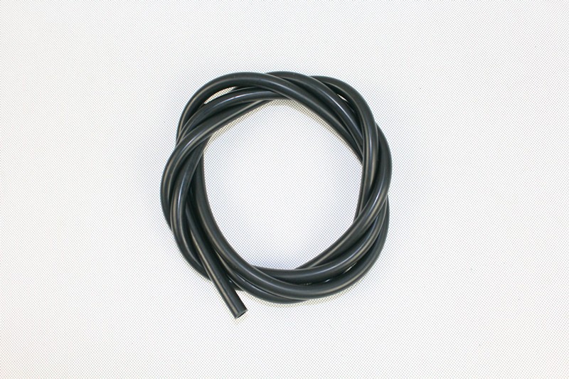 Paishun - 10 Feet Length Universal 10mm (3/8 Inch) Inner Diameter High Performance Silicone Vacuum Hose Line (10MM BLACK) Silicone Rubber hose 13