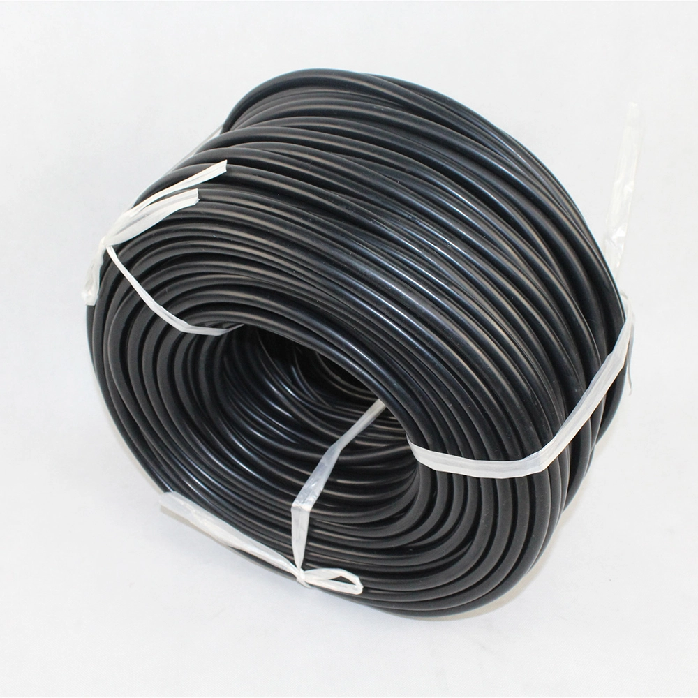 Paishun - 10 Feet Length Universal 10mm (3/8 Inch) Inner Diameter High Performance Silicone Vacuum Hose Line (10MM BLACK) Silicone Rubber hose 1