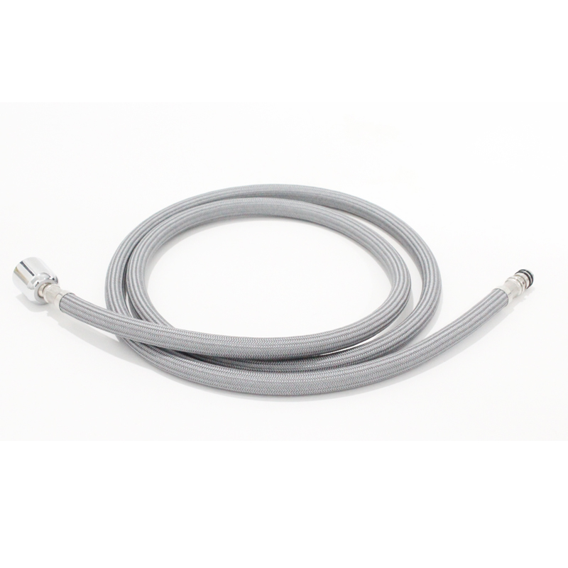Nylon Braided PE Corrugated Pipe Pull Down Faucet Hose 4