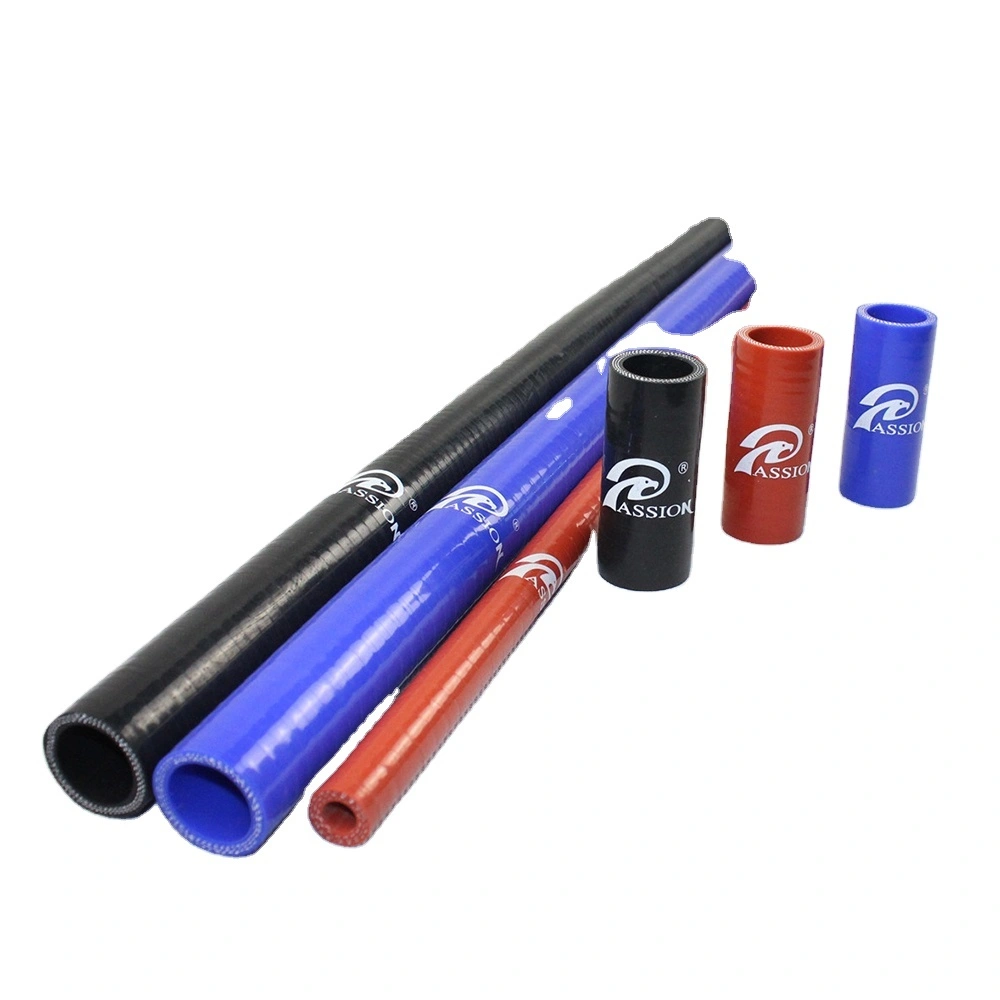 Paishun - Durable High Flexibility 3 or 4 Plies Polyester 1-Meter Straight Coolant Hose Silicone Rubber hose 1