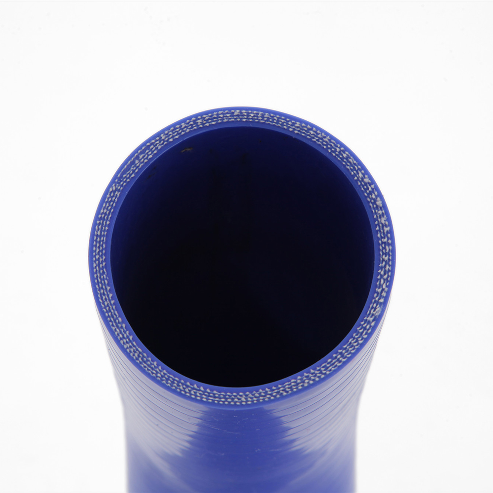  ข้อต่อซิลิโคนสีฟ้าทรงข้อศอกขนาด 4 นิ้ว เป็น 3 นิ้ว เสริมความแข็งแรง 3 ชั้น คุณภาพสูง สำหรับท่อดูดอากาศเทอร์โบ มุม 45 องศา