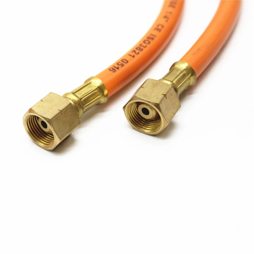 Paishun - ISO3821 Working Pressure 20 Bar 1/4 Inch 6mm LPG Hose With Fittings Propane/ LPG Gas hose 1
