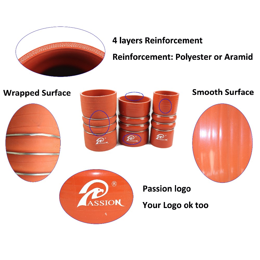 Top Performance Engine Tube  Heat Resistant Coupler Elbow Silicone Hose