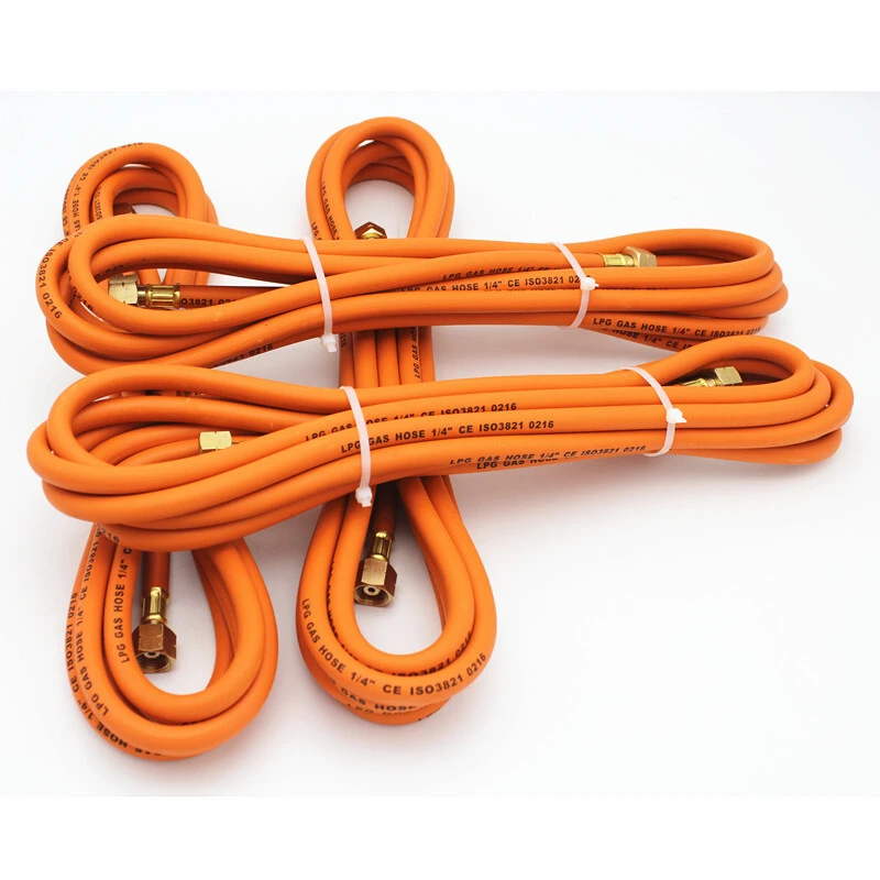 Paishun - High Pressure NBR Material Orange Rubber LPG Gas Pipe Propane/ LPG Gas hose 1