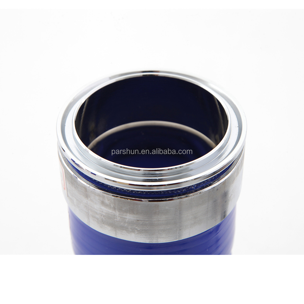 Paishun - OEM 1676744/8149800 Heavy Duty Radiator Silicone Hose with 304 SS Flange Radiator Rubber Hose 8