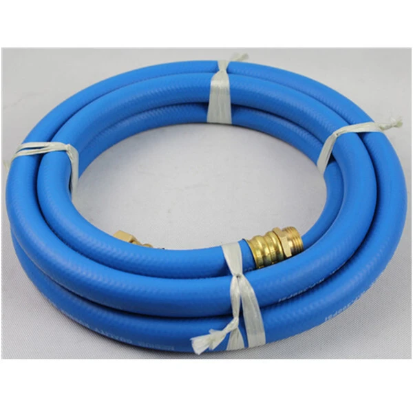 Paishun - 50m or 100m Per Roll Colored Rubber Flexible Water Hose 10 Bar Air Fluid Hose Assembly 1