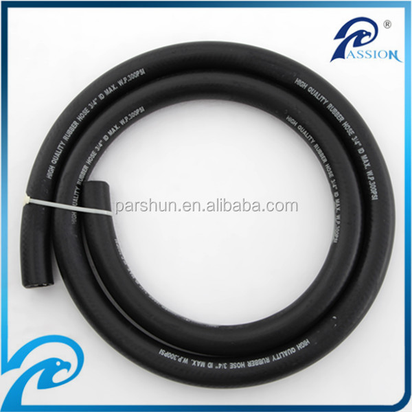 Paishun - 50m or 100m Per Roll Colored Rubber Flexible Water Hose 10 Bar Air Fluid Hose Assembly 10