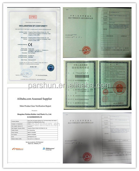 Paishun - 50m or 100m Per Roll Colored Rubber Flexible Water Hose 10 Bar Air Fluid Hose Assembly 14