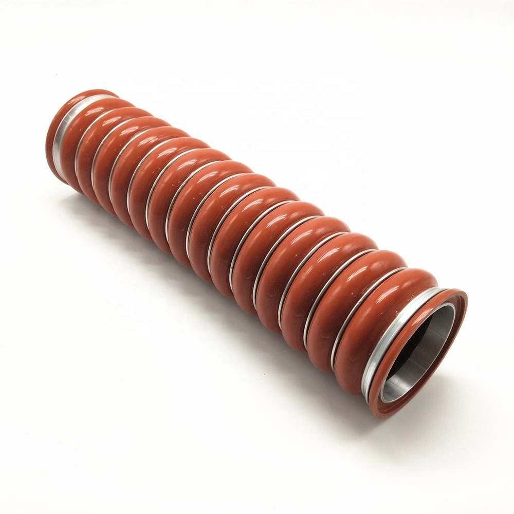 Paishun - OEM Silicone Truck Hose 14 Humps And 15 Metal Rings Charging Air Hose For European Truck Silicone/ Rubber OEM Hose 1