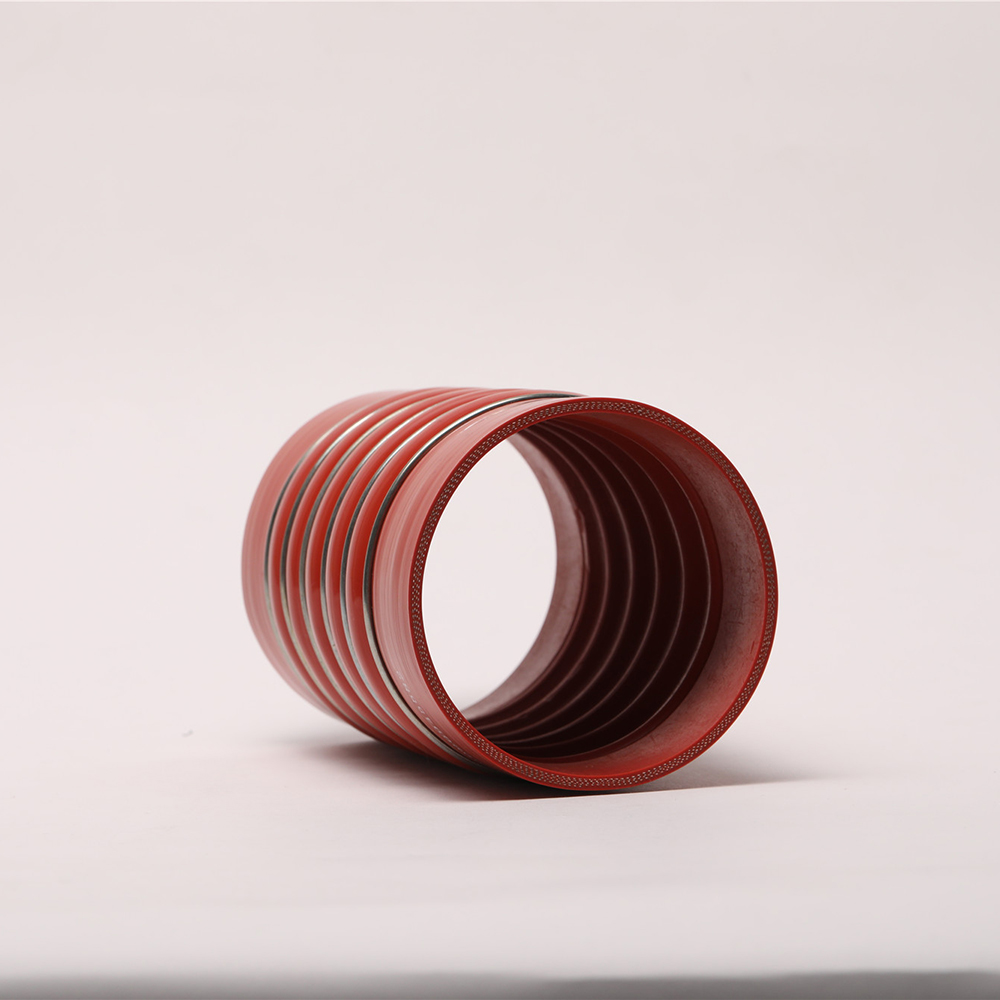 OEM Silicone Truck Hose 14 Humps And 15 Metal Rings Charging Air Hose For European Truck