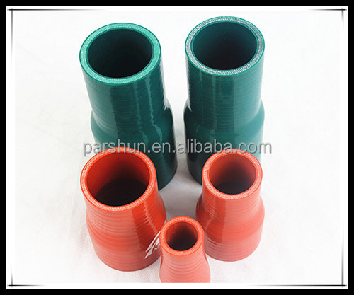 Paishun - High Temperature Reducer Elastic Silicone Rubber Tube 2 inch to 2.25 inch 3 or 4 Ply Silicone Rubber hose 12
