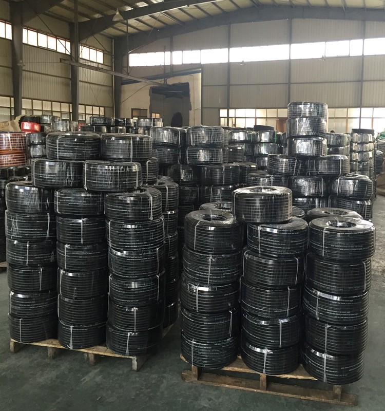 High Pressure Black Color Industrial Rubber Air Hose 10mm