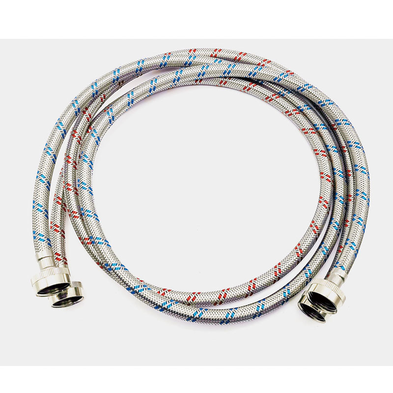 Paishun - 5ft 10ft 20ft Hot and Cold Long Laundry Rubber Water Washing Machine Hose Rubber Air Water Hose 25