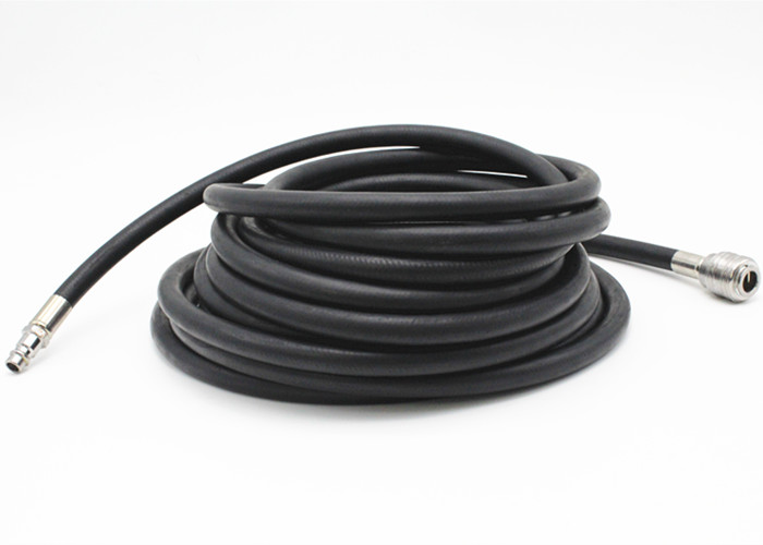 Paishun - 5ft 10ft 20ft Hot and Cold Long Laundry Rubber Water Washing Machine Hose Rubber Air Water Hose 19