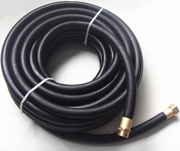Paishun - 5ft 10ft 20ft Hot and Cold Long Laundry Rubber Water Washing Machine Hose Rubber Air Water Hose 18