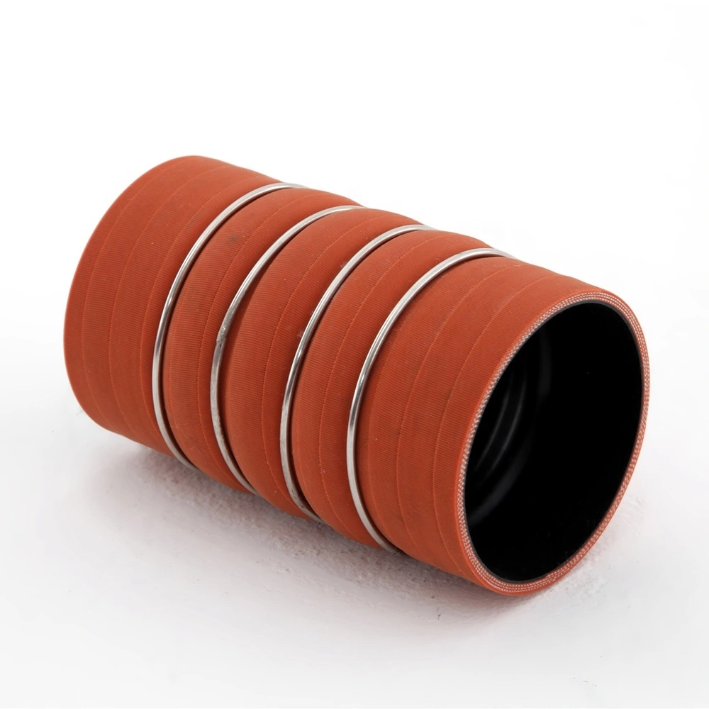 Paishun - ท่อซิลิโคนแบบโค้งงอสำหรับรถบรรทุก หุ้มด้วยผ้า ทนความร้อน ท่อตรง 1