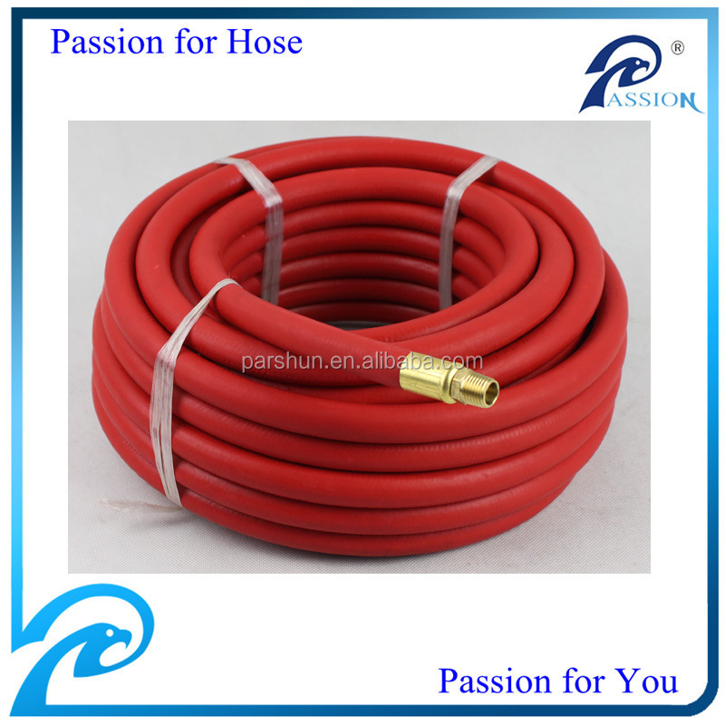 Paishun - 6mm 8mm Fiber Braid Reinforce Industrial Rubber Flexible Air Coil Inflatable Hose Rubber Air Water Hose 13