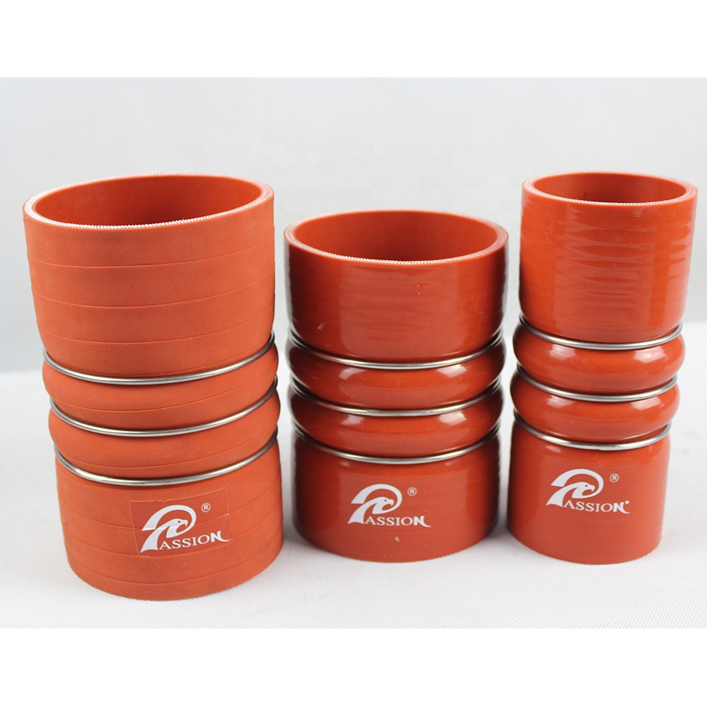 Paishun - High Flow Turbocharger 3 Inch Flexible 4X6/4X8 Hump Silicone Hose Silicone/ Rubber OEM Hose 8