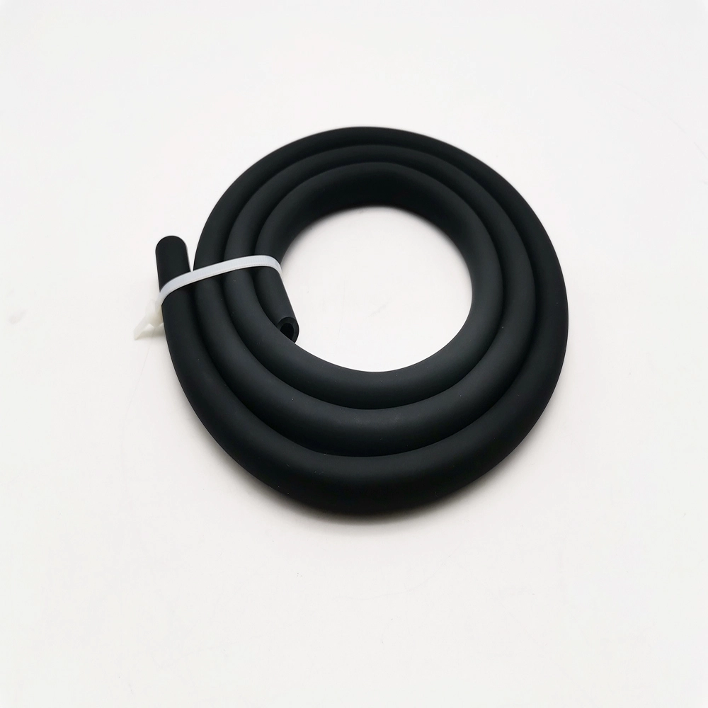 Paishun - Soft Touch 1.5 meters Long Hookah Hose Silicone Black Hookah Silicone Hose 1