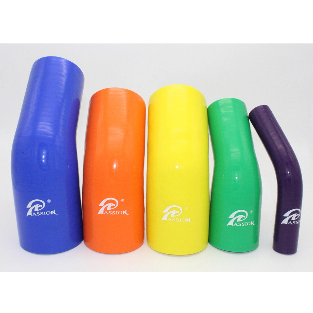 Paishun - 30/45/90/135/180 Degree Elbow Silicone Rubber Hose 4-ply Fabric Reinforced Radiator Silicone Hose Silicone Rubber hose 1