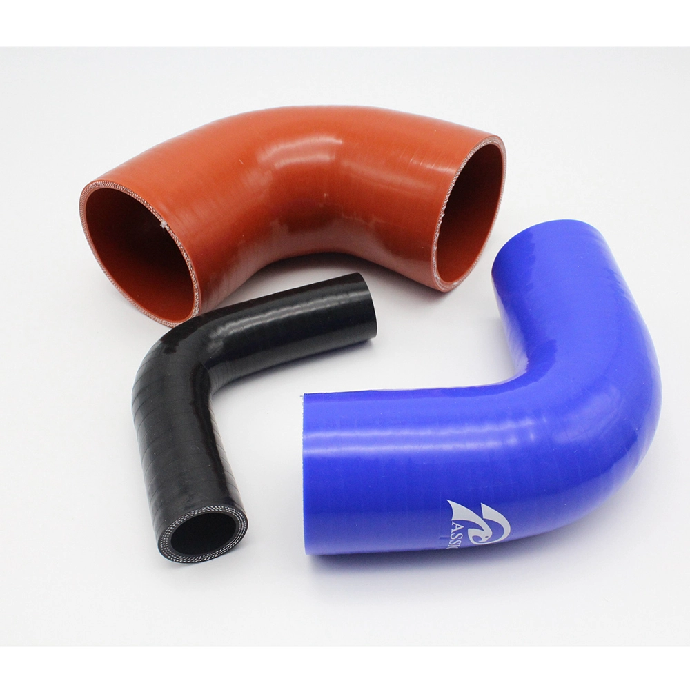 Paishun - High Performance 4-Ply Polyester 90 Degree Elbow Reinforced Silicon Tube For Truck 90 Degree Elbow Hose 1