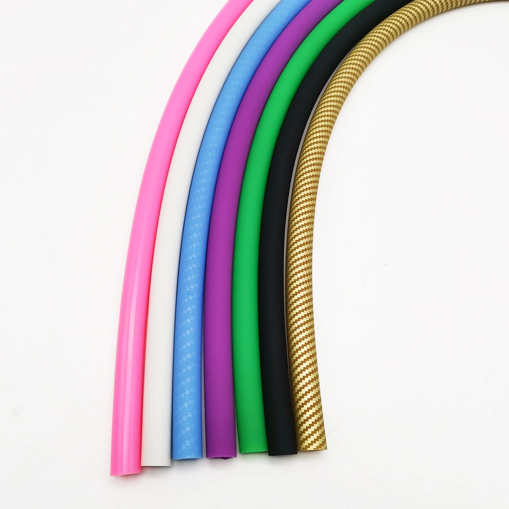 Paishun - Best Quality 11 mm 150cm Long Matte Soft Touch Hookah Silicone Hose Shisha Hookah Silicone Hose 1