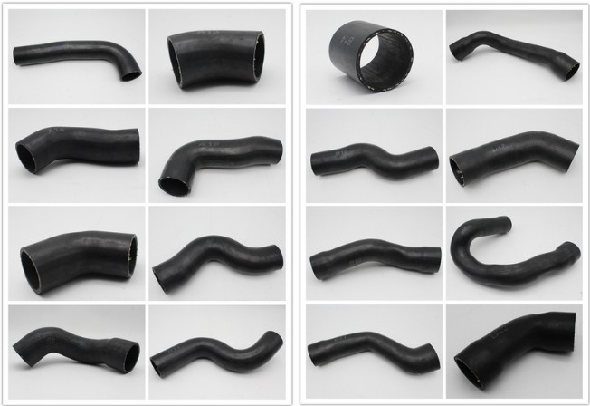 Paishun - Radiator EPDM Bend Rubber Hose with 1 Layer Polyester Braiding Radiator Rubber Hose 10
