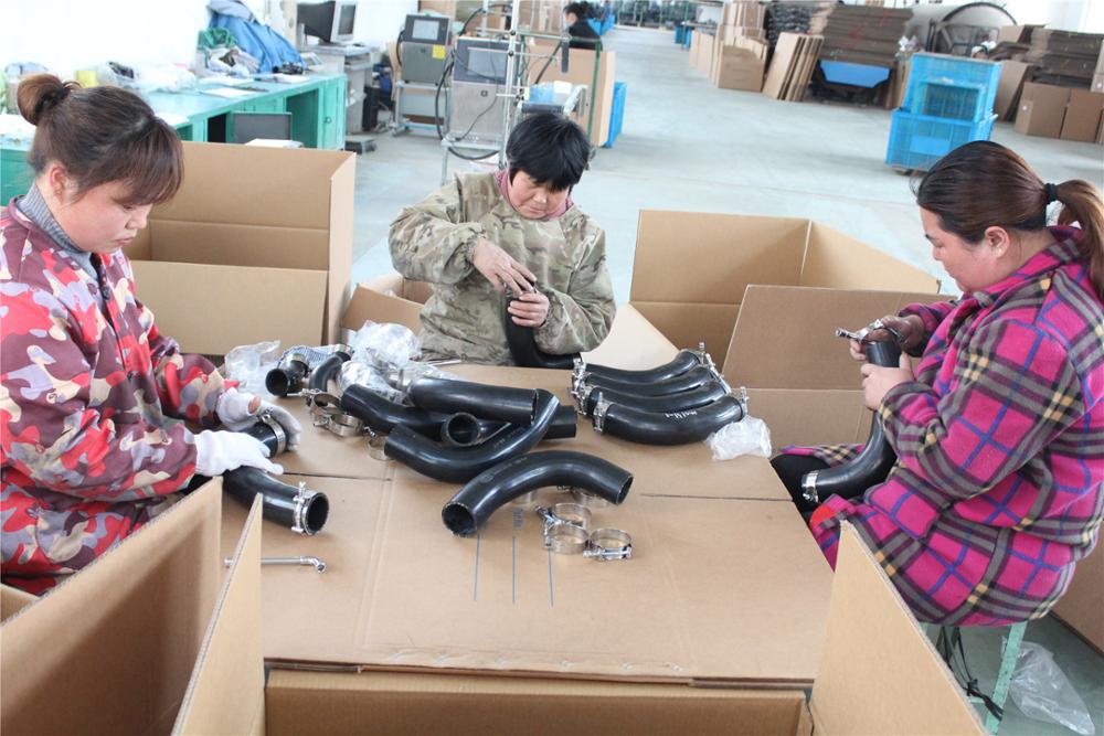 Paishun - Radiator EPDM Bend Rubber Hose with 1 Layer Polyester Braiding Radiator Rubber Hose 13