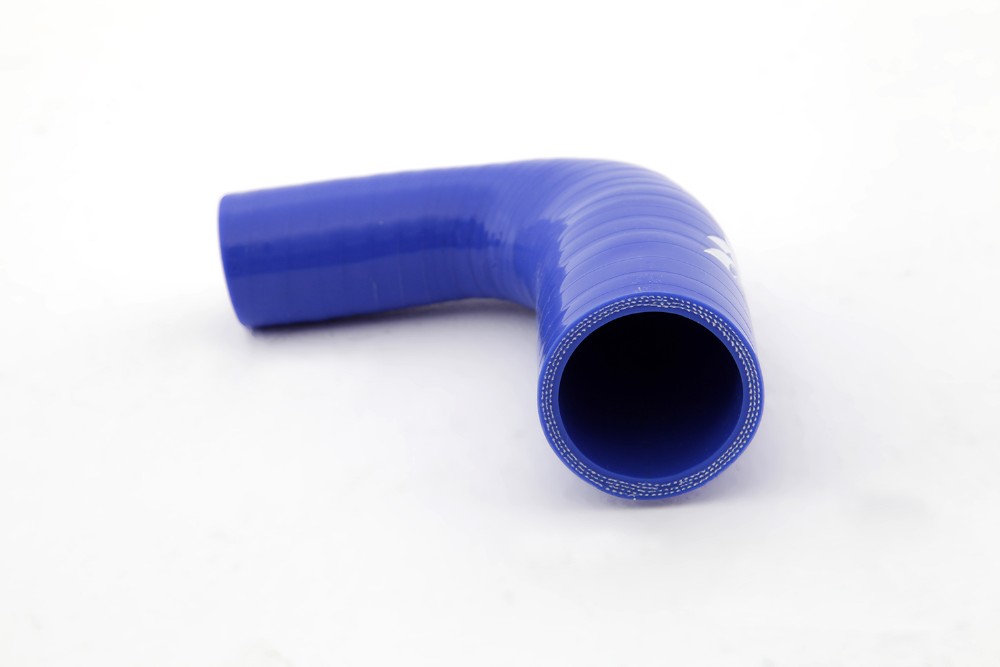 Paishun - Universal Car Steam 90 Degree Elbow 3-4 ply Silicone Exhaust Hose Reducer Silicone Rubber hose 9