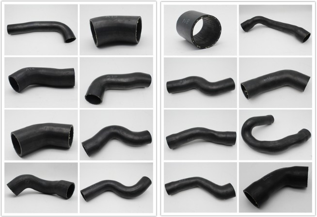 FKM/NBR/AEM/EPDM Soft Elbow Tube Custom 3 Inch Car Radiator Rubber Hose