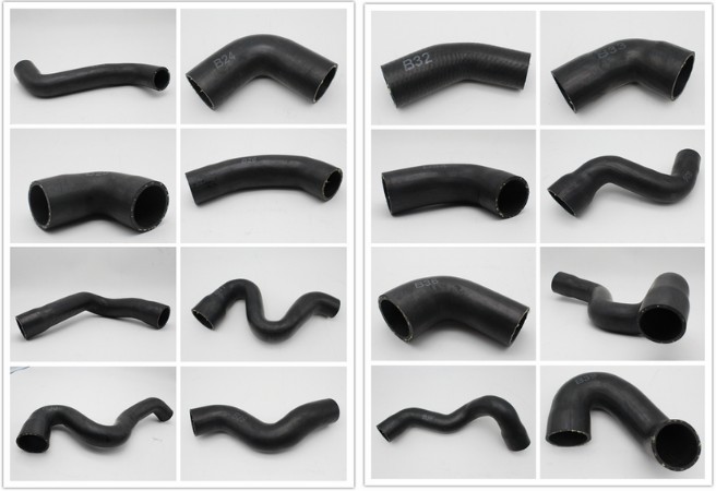 FKM/NBR/AEM/EPDM Soft Elbow Tube Custom 3 Inch Car Radiator Rubber Hose