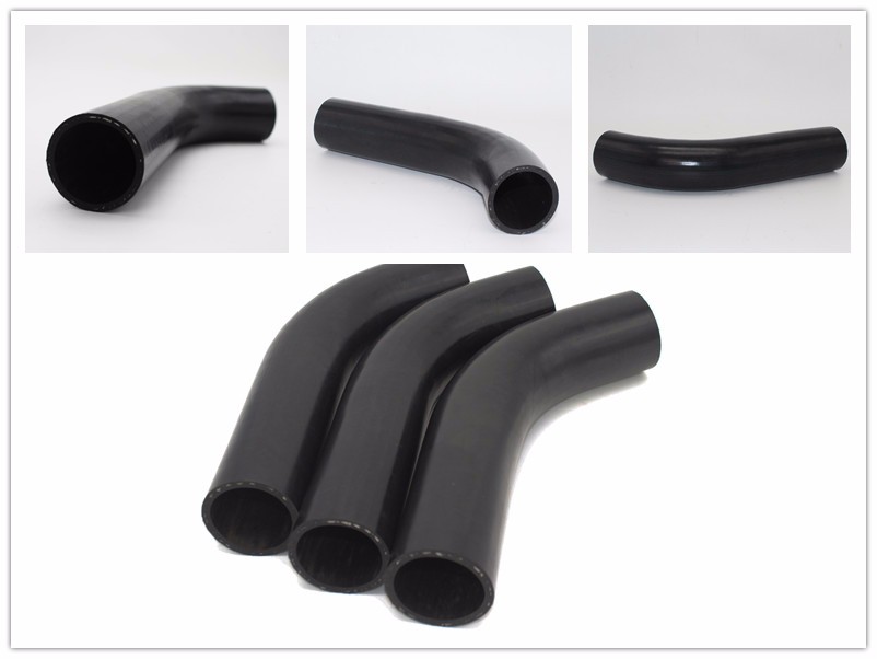 FKM/NBR/AEM/EPDM Soft Elbow Tube Custom 3 Inch Car Radiator Rubber Hose