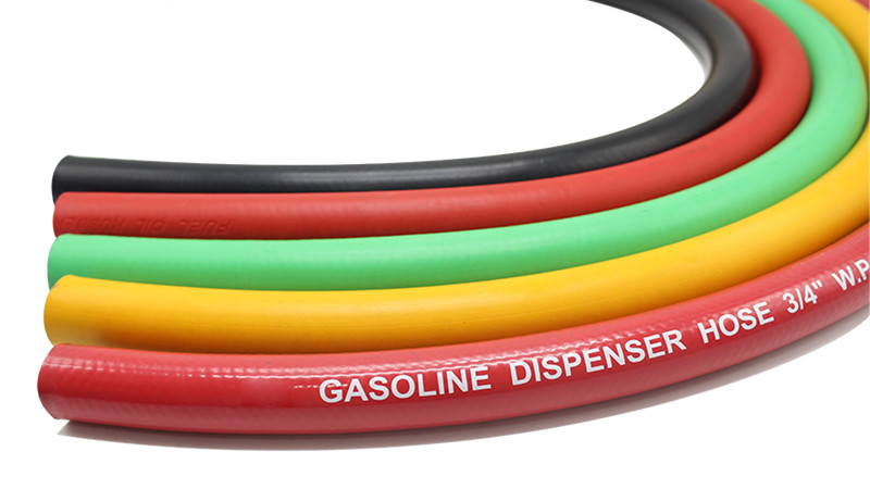 Paishun - Gasoline Resistant Rubber Oil Hose Refueling Hose 3/4 by Reels of all Colors Gasoline Fuel Oil Hose 12