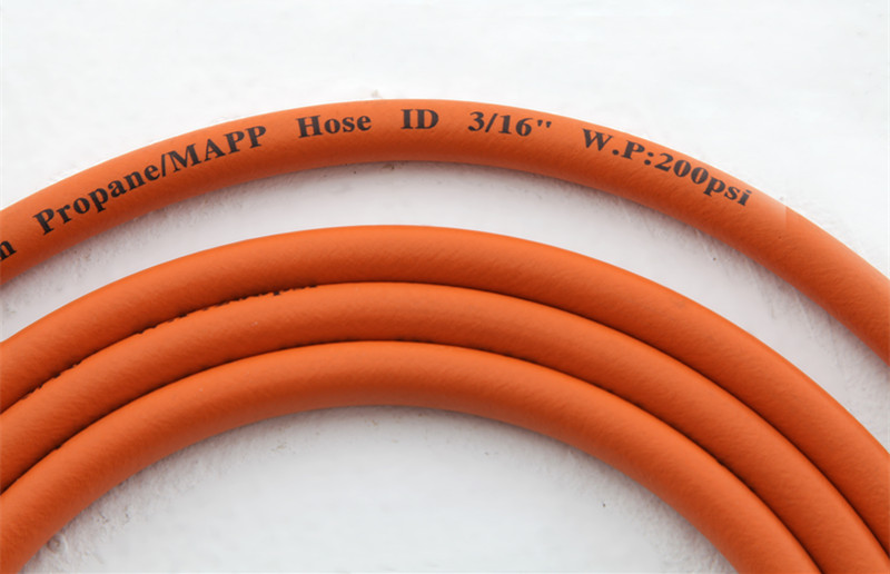 Paishun - ISO 3821 EN16436 Ống dẫn khí LPG bằng cao su mềm 3/8" Ống dẫn khí propan/LPG 10mm 8