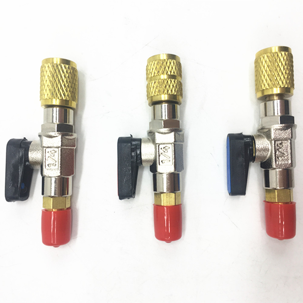 Paishun - R12 ,R22 ,R134a Charging Hose Assembly for Air Condition/Refrigerator Refrigerant Hose 9